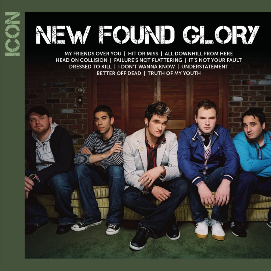 New Found Glory Icon Greatest Hits (ALBUM ARTWORK) SOUND IN THE SIGNALS