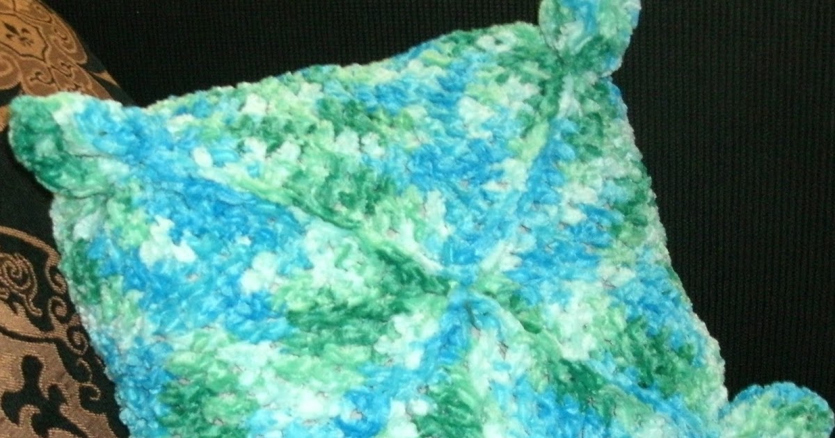 ... Whisper: Two quick crochet patterns for a bulky weight chenille yarn