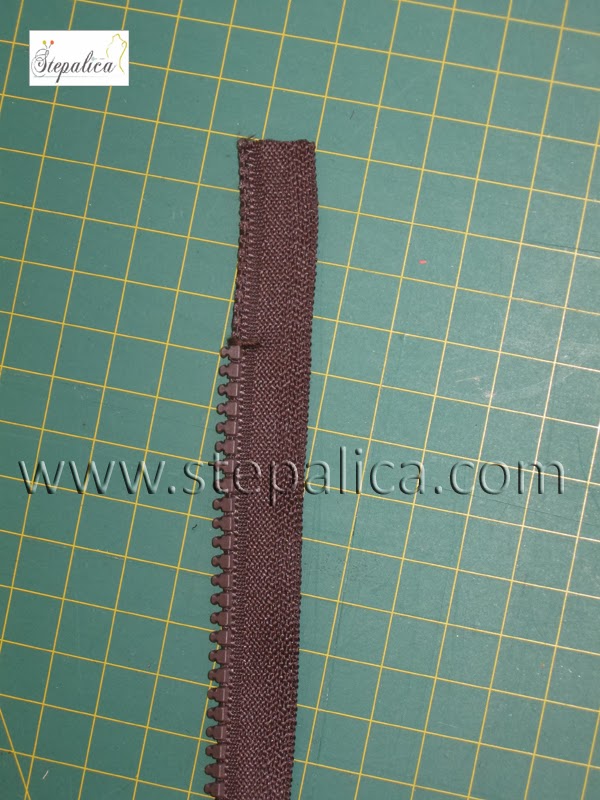 Štepalica How to shorten a jacket zipper