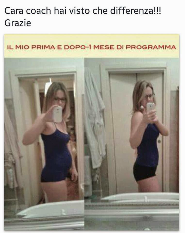 Silvia, via 5 kg in 30 giorni