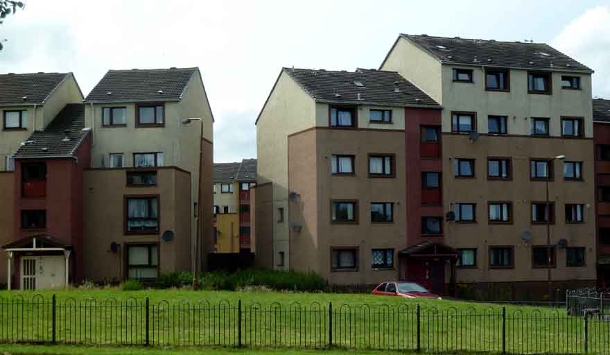 Alex and Bob`s Blue Sky Scotland: Water Of Leith Walkway.Dean Village