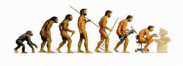 La evolución del hombre  Evolving-evolution+tecnologia