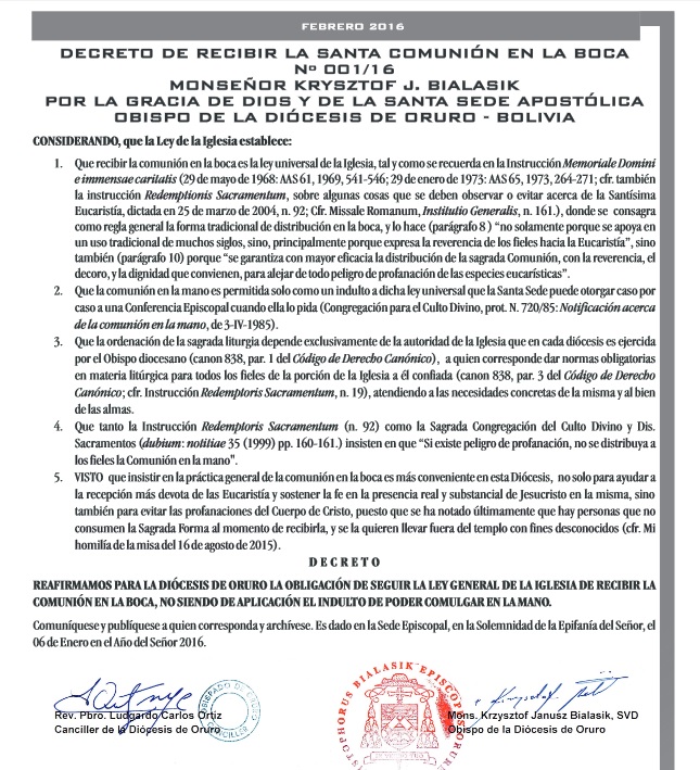 The Eponymous Flower Ban on Calvinist Hand Communion South American