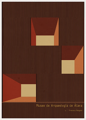 Museo de Arqueología de Álava - Francisco Mangado - Posters de Arquitectura Minimalistas de André Chiote