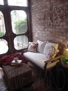 Redesigned sitting area by Karen Nelson