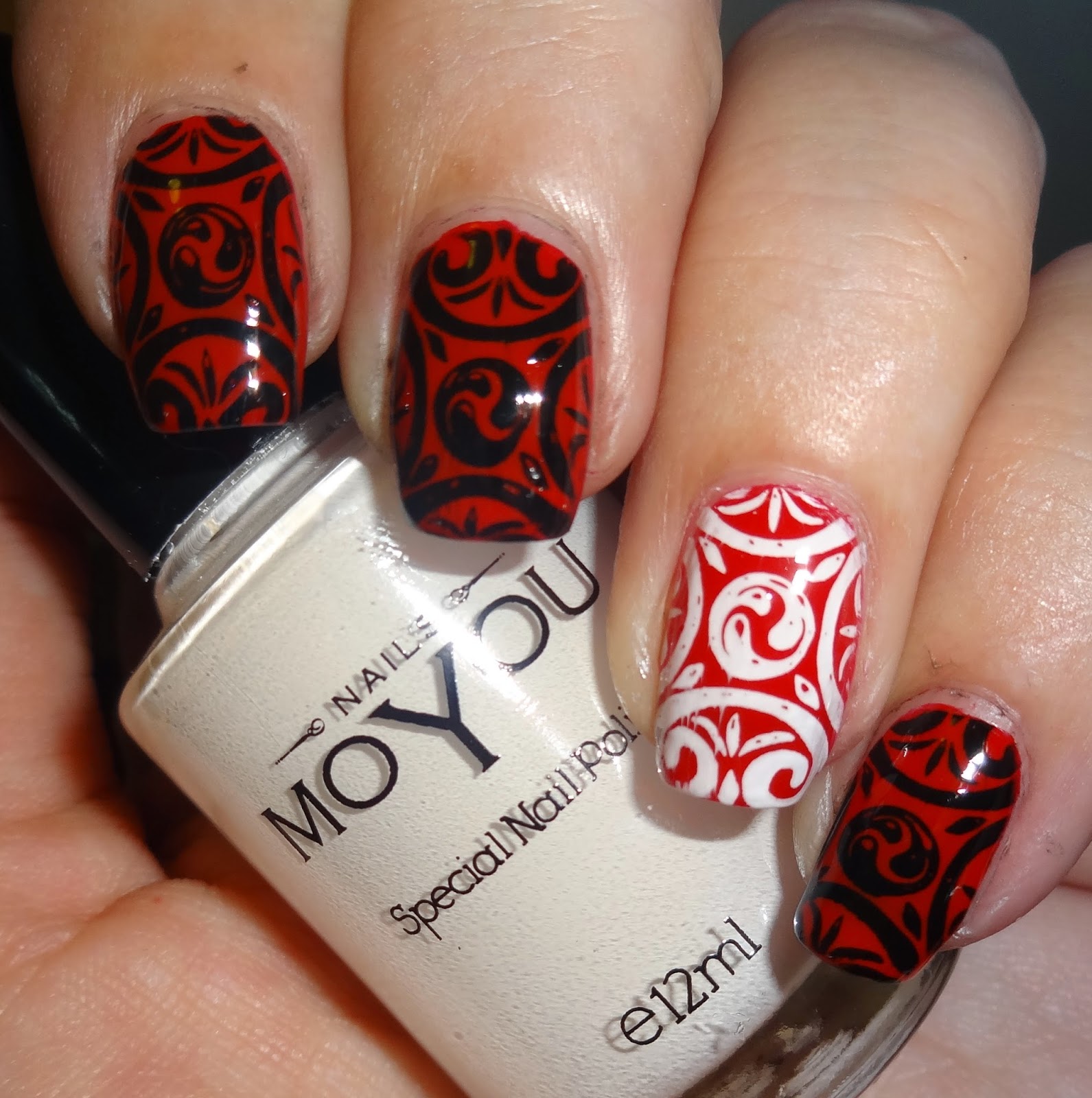 Wendy's Delights MoYou Nails Stamping Plate 123