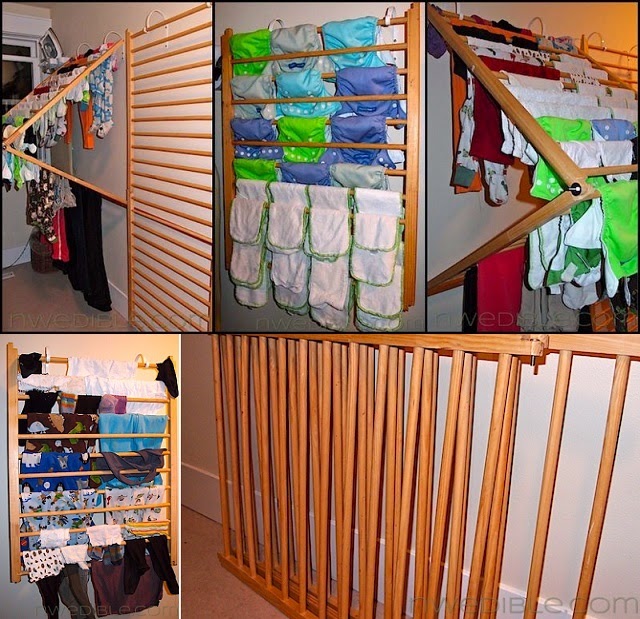Wall Mounted Clothes Drying Rack DIY Project Handy DIY