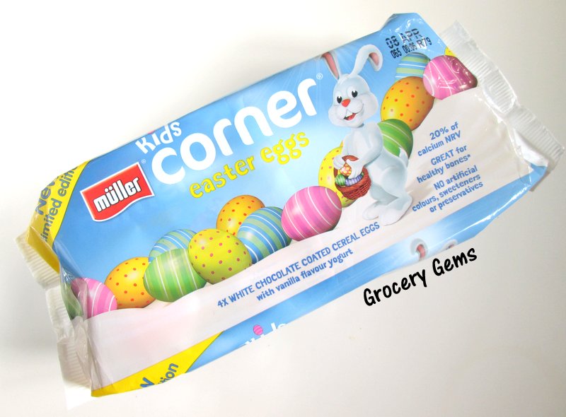 Grocery Gems Review Limited Edition Müller Kids Corner Easter Eggs Yogurt