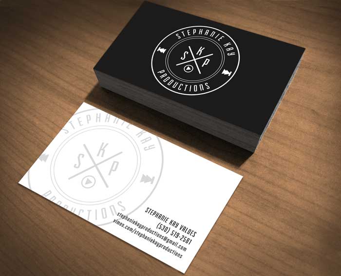 loriesque com logo design business cards videography business cards