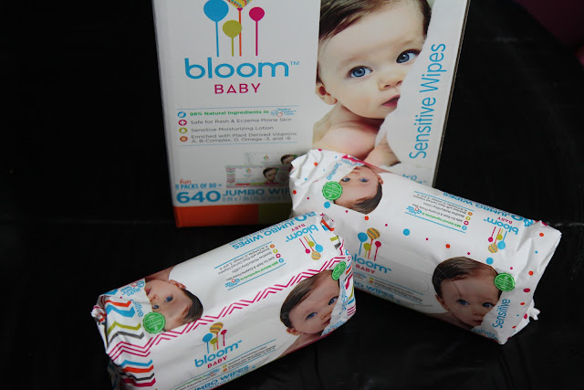 review of bloom BABY Sensitive Wipes