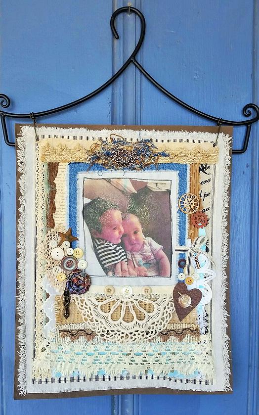 Artful Musings Mixed Media Art Quilt