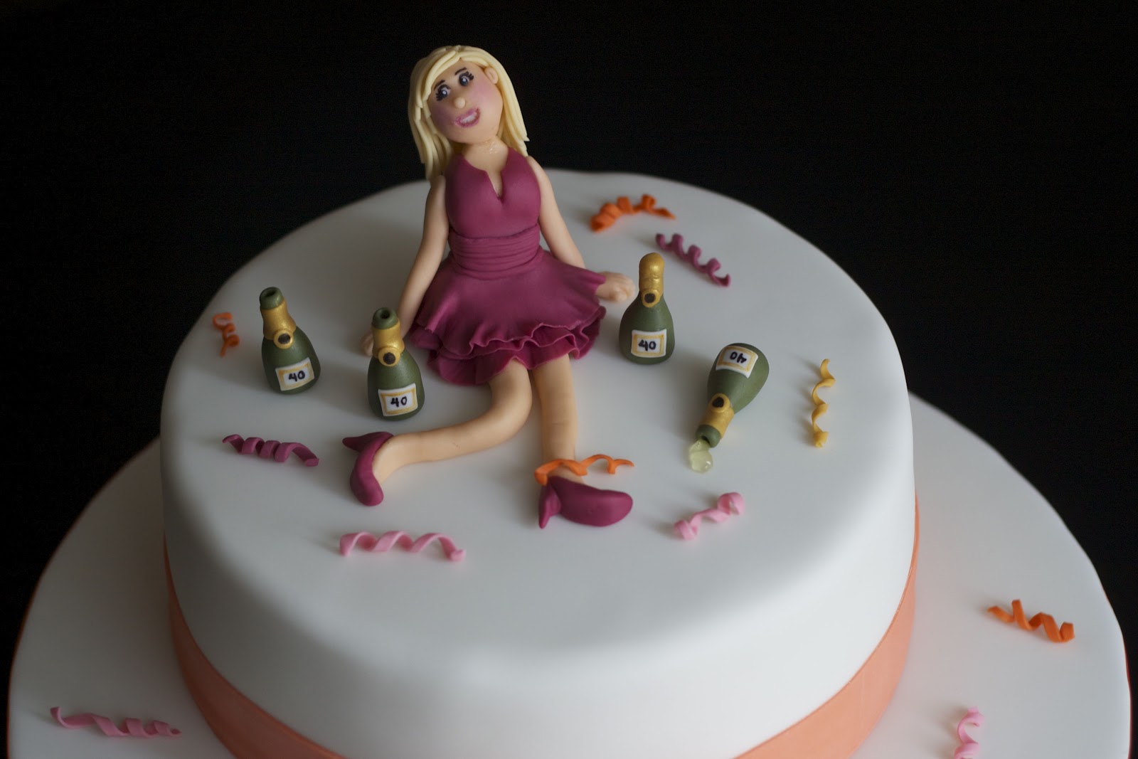 Teenage Girl Cake Topper Teenage Girl Cake Topper