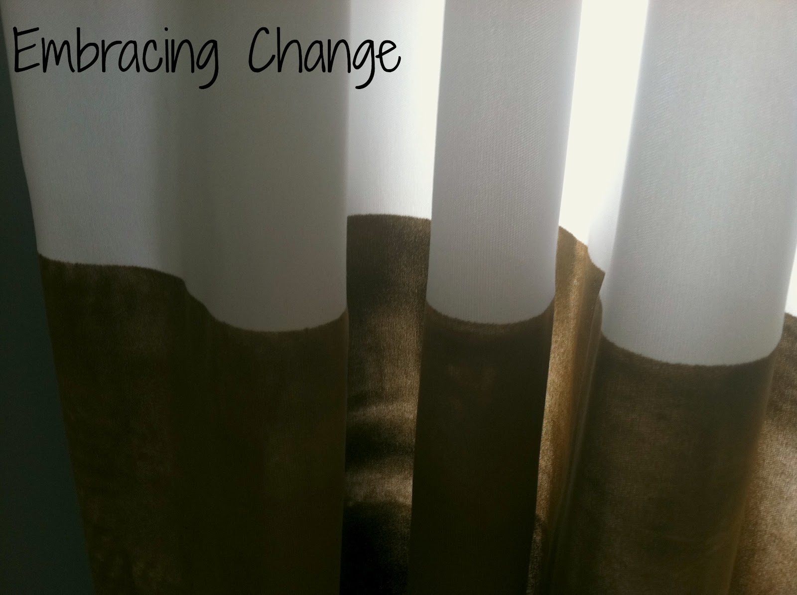 Painted Curtains Tutorial