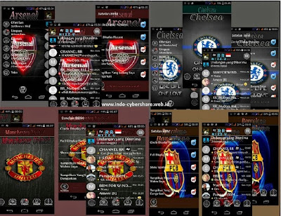 BBM Mod Tema Team Sepak Bola Terbaru V2.8.0.21 Apk