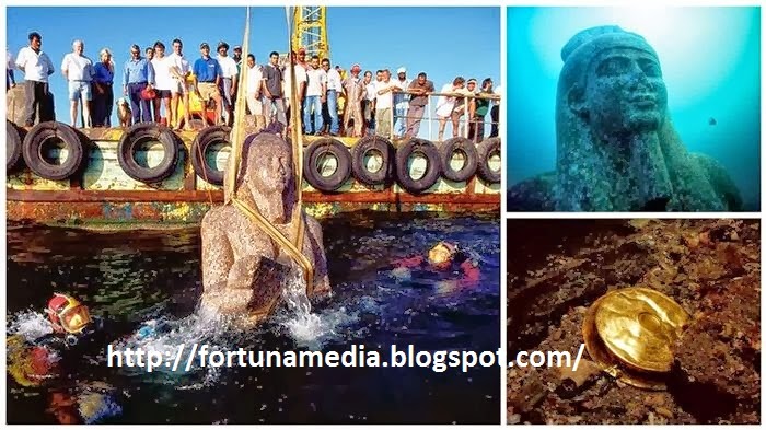 Rahasia Terpendam Dari Heracleion-Thonis Bandar Purba Mesir Ditemui Rahasia Terpendam Dari Heracleion-Thonis Bandar Purba Mesir Ditemui