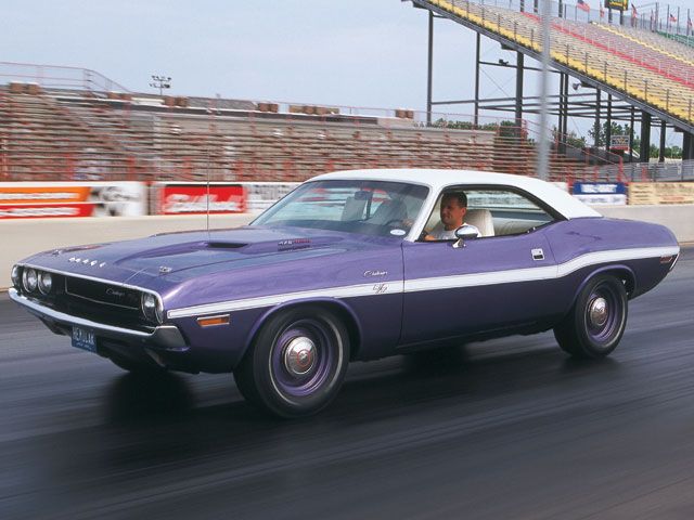 The Challenger was Dodge's answer to the Mustang and Camaro