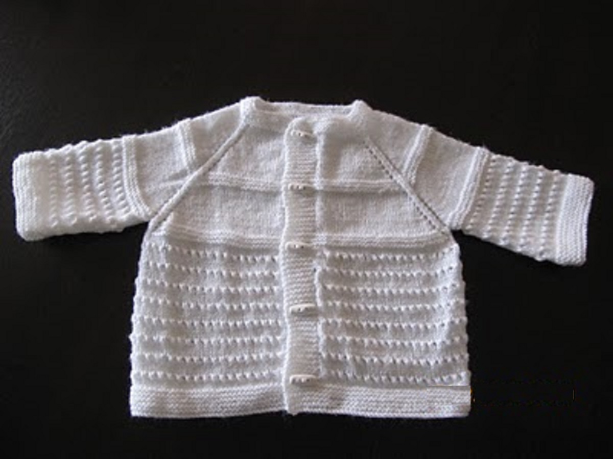 Örgü TV Haraşo desenli bebek hırkası modeli anlatımlı