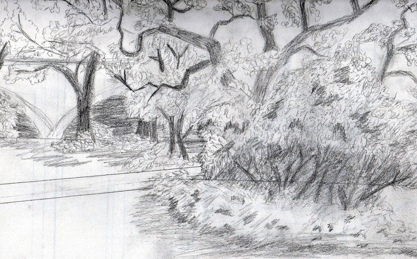 Britt's Graphics Outdoor Sketching