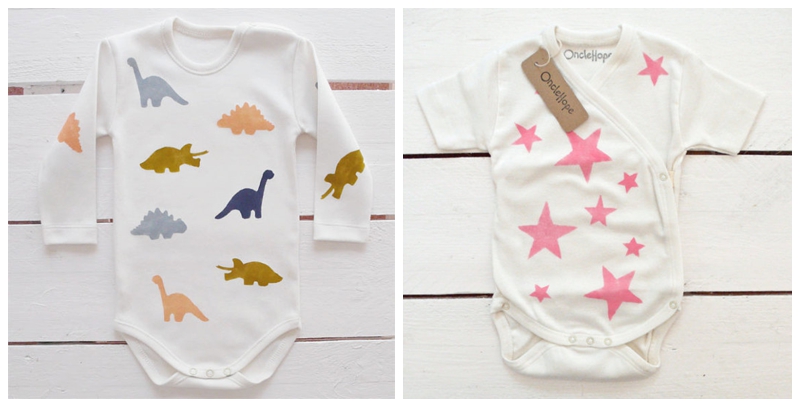 Handprinted Baby Clothes Accessories By Onclehope The Sandpit