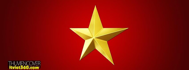 Ảnh bìa Facebook Việt Nam cờ đỏ sao vàng - Cover FB