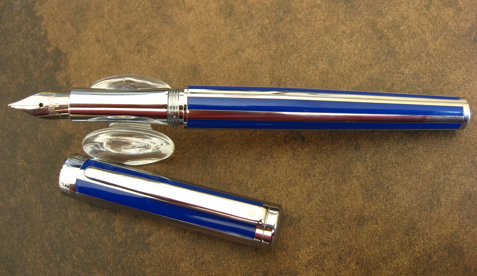 Sheaffer Intensity White Chrome Cap Ballpoint Pen – Monk Paper