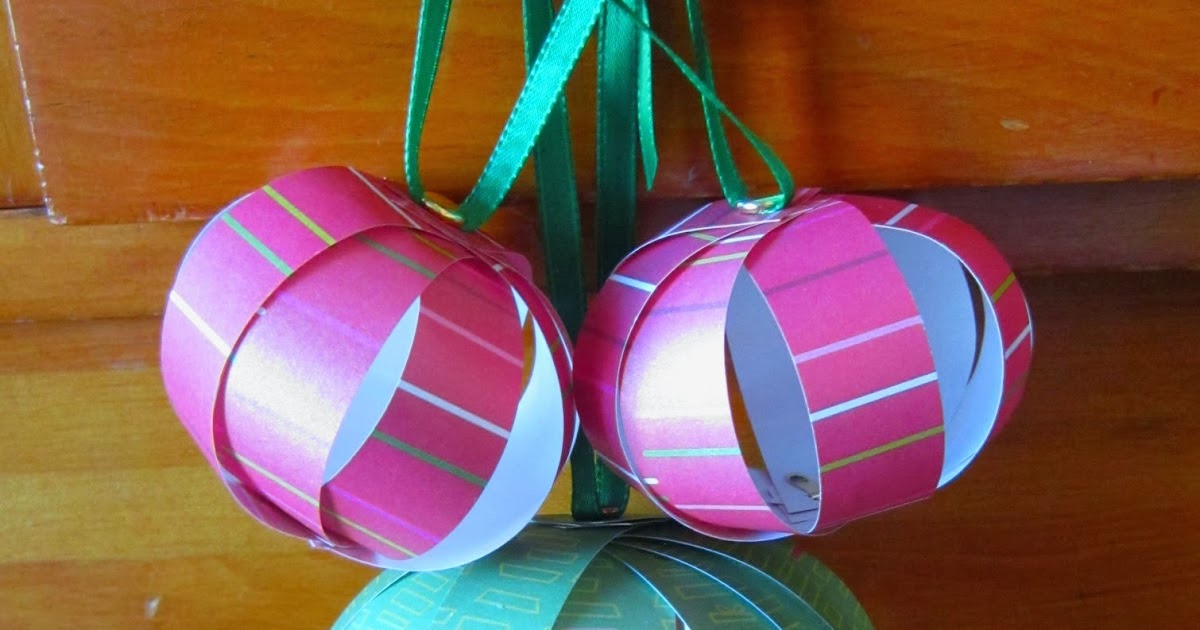 Sarah Jane's Craft Blog: Paper Strip Ornaments