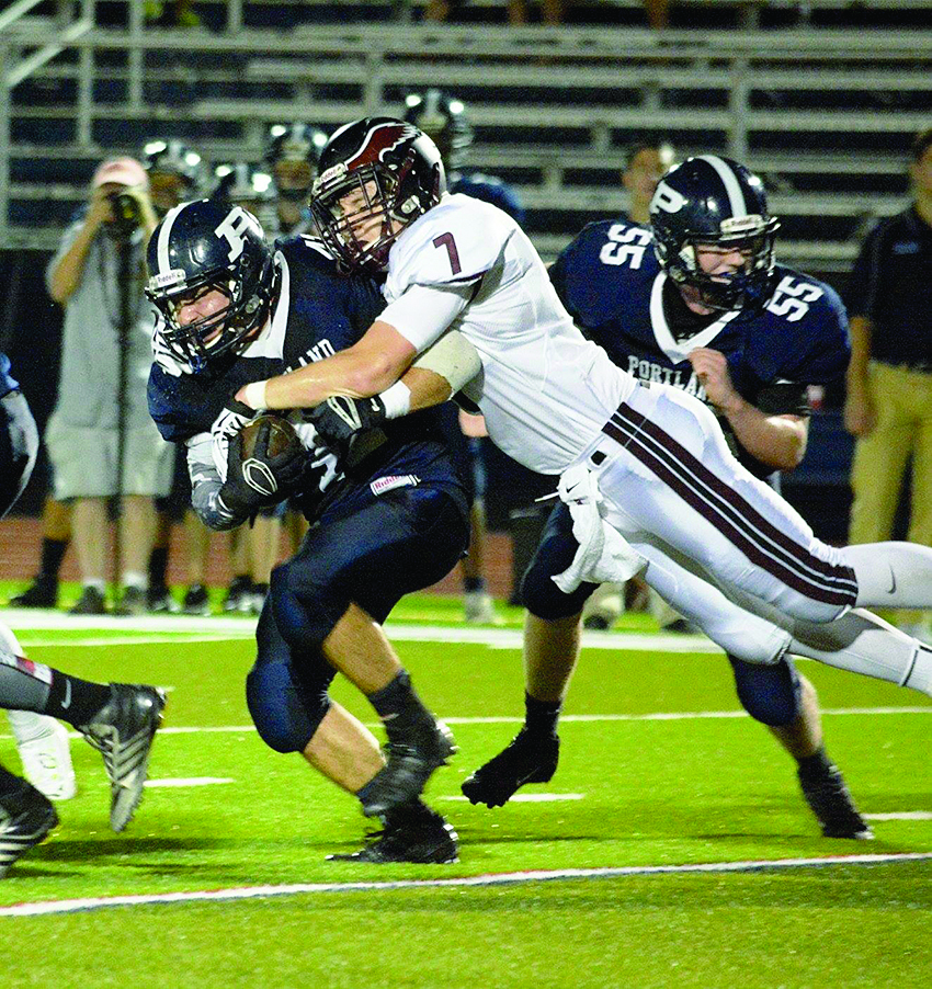 The Windham Eagle Sports Eagles football team takes first loss of the