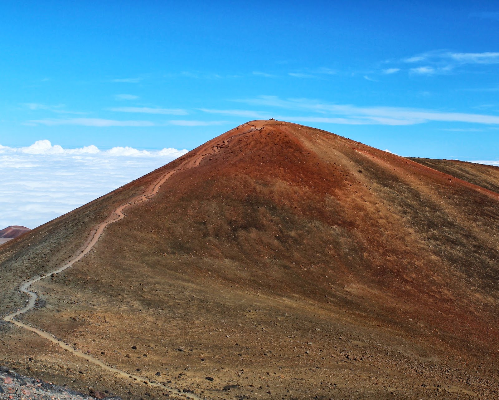 Hawai'i Topher Conquering Mauna Kea Volcano Summit...