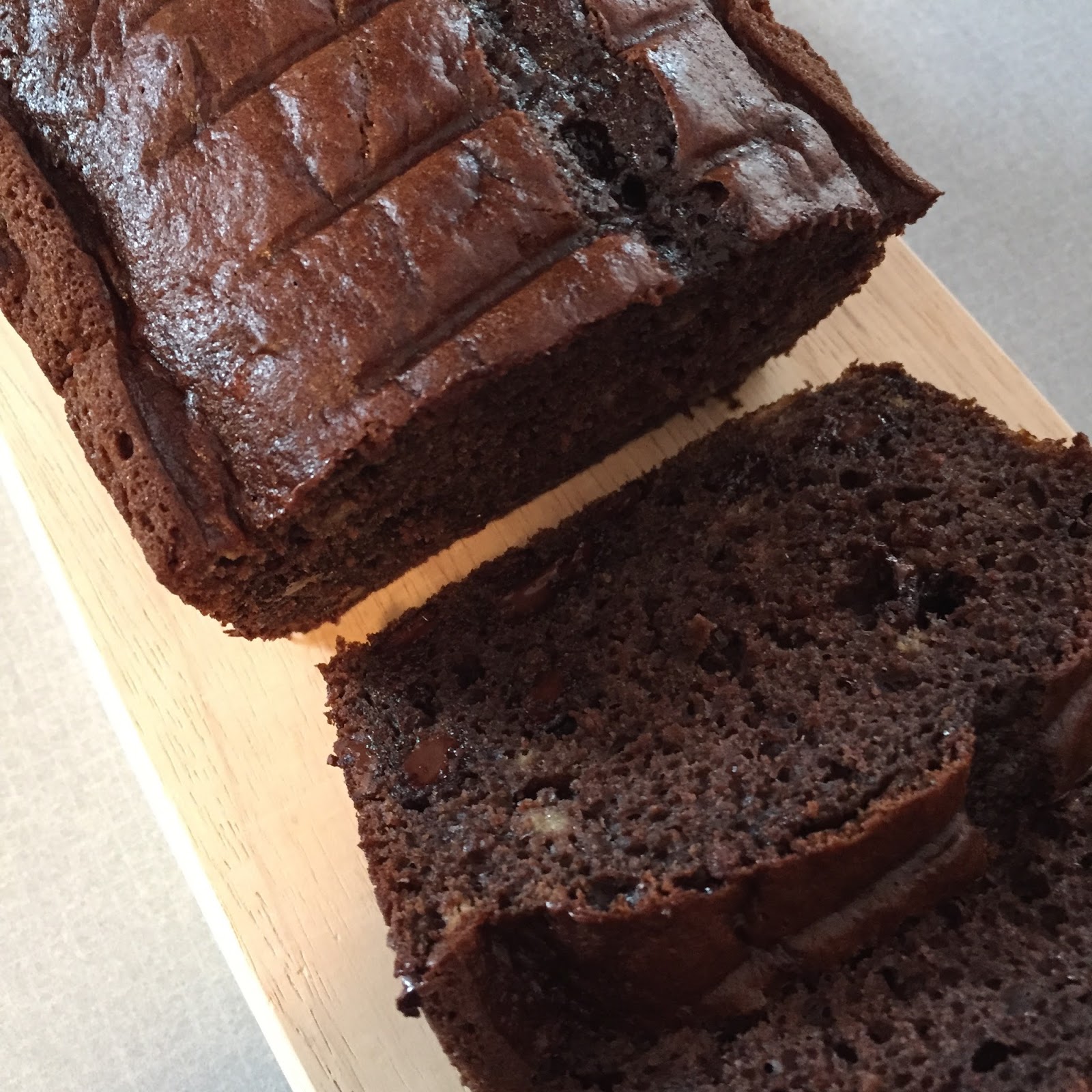 LIFE is better in PINK Double Chocolate Banana Bread