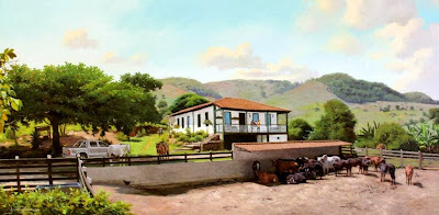 pinturas-realistas-paisajes-de-pueblos paisajes-de-pueblos
