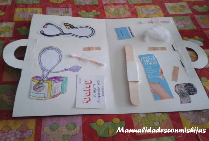 Cómo preparar un botiquín de médico para los peques