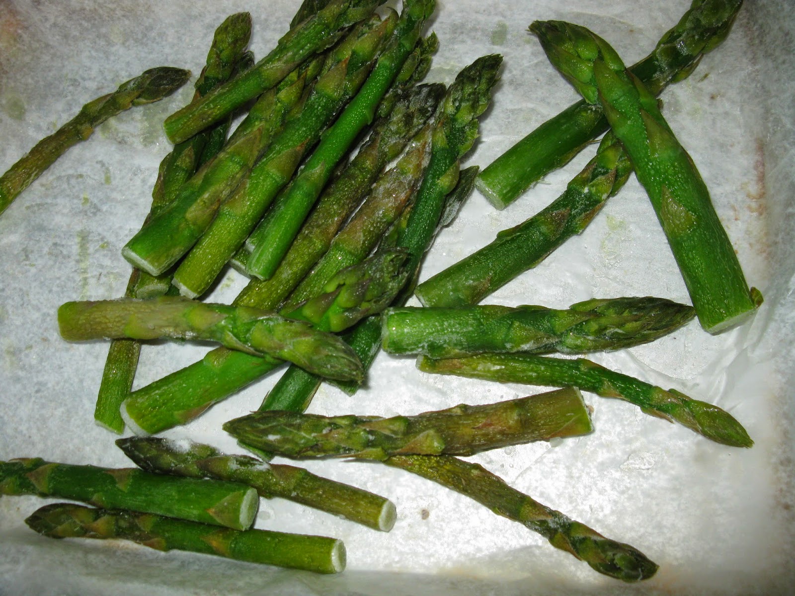 GOOD LIFE Living Well Freezing Fresh Asparagus..photos and tips