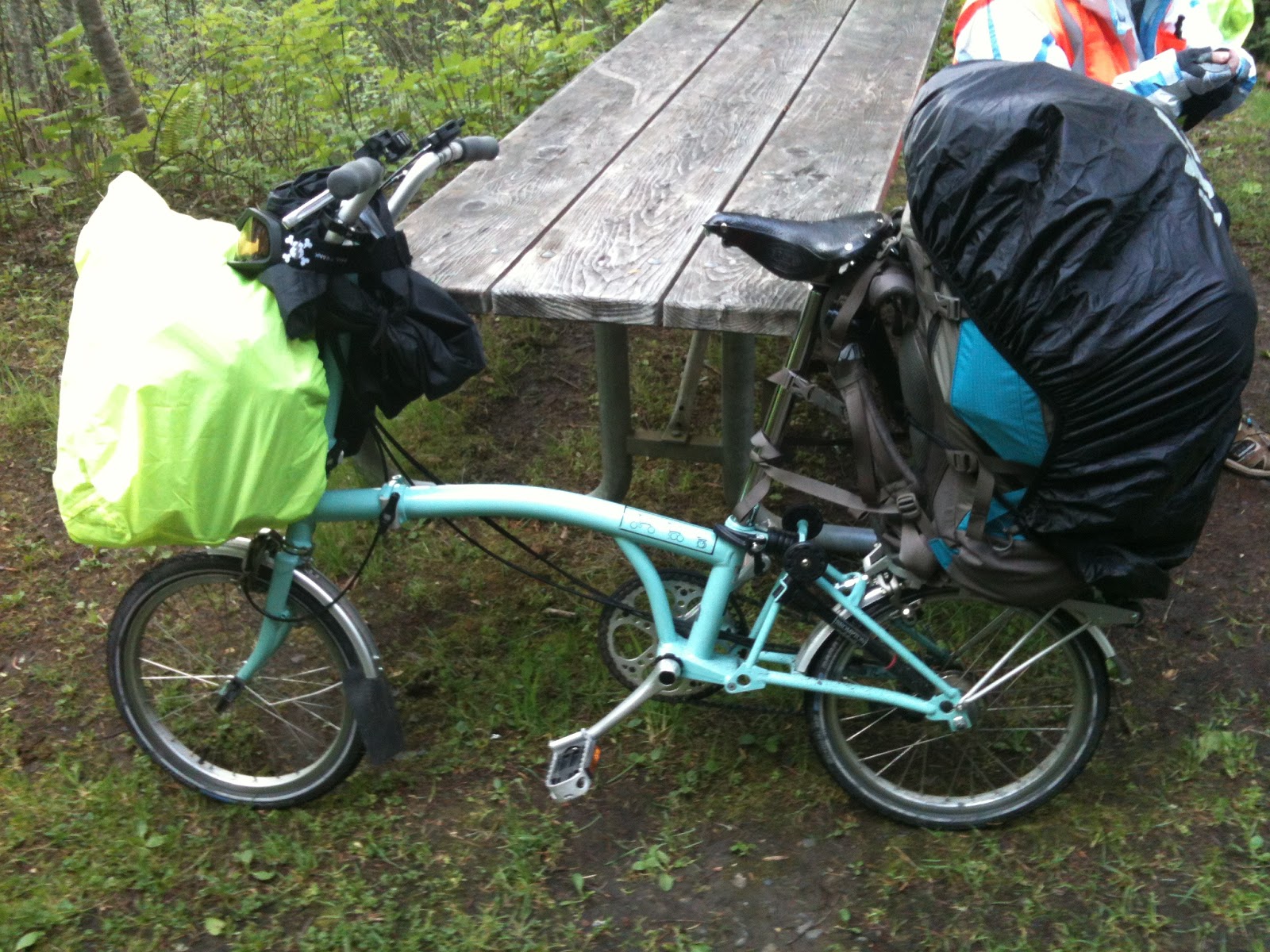 brompton camping