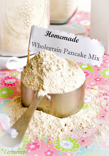 Life Scoops: Homemade Wholegrain Pancake Mix