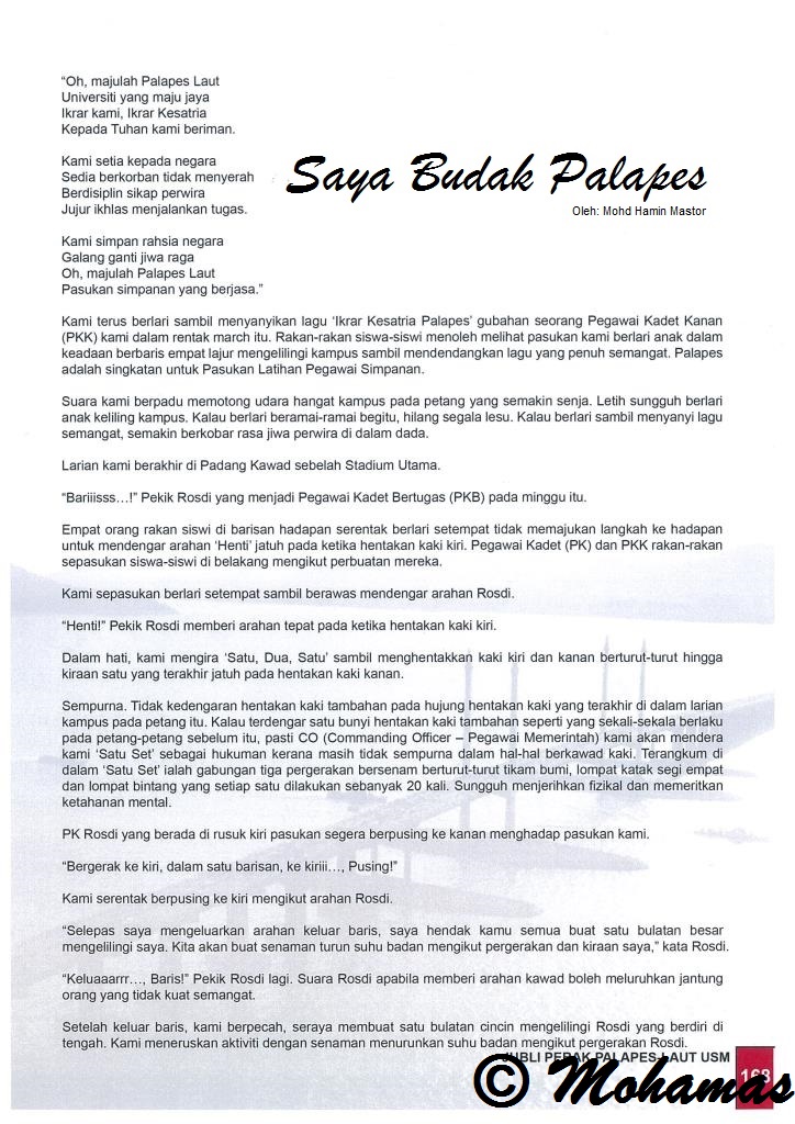 Kumpulan Cerpen Mohamas 12 Saya Budak Palapes Kumpulan Cerpen Mohamas 12 Saya Budak Palapes