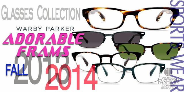 Warby Adorable Frames Fall 2013-2014 Collection - Banner