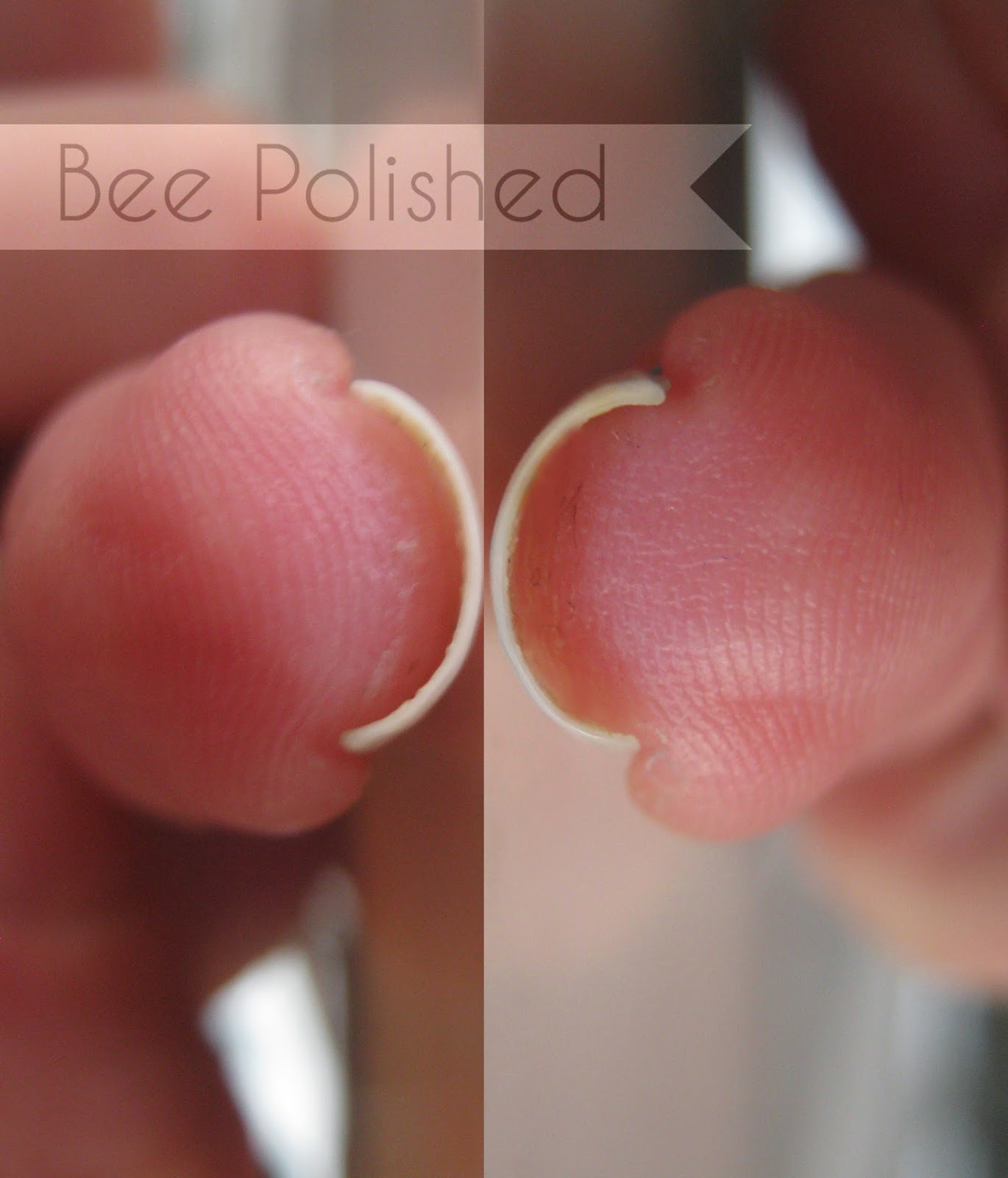 Horse Nail Compare Bee Polished The C Curve See A Lot Of People Even Professionals Want You To Believe That Polishing Your Nails Does Zero Damage Well As Professional Freelancer