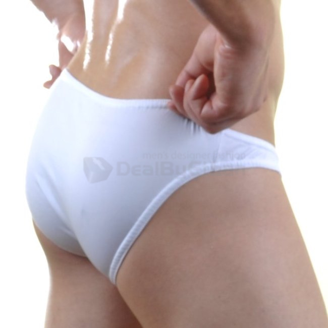Men/'s Genuine Kiniki White Cotton//Lycra Briefs size Small 28/"-31/"