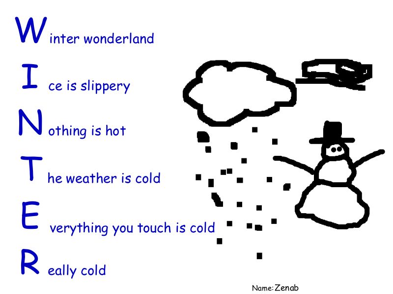 Muhammad Nouman Ali sheroz Awais iqbal Talha Mohsin Riaz: cool winter