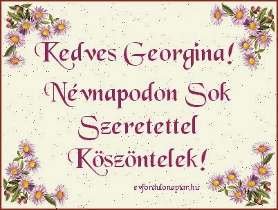 Február 15 - Georgina névnap - Névnapodon Sok Szeretettel Köszöntelek Február 15, Georgina