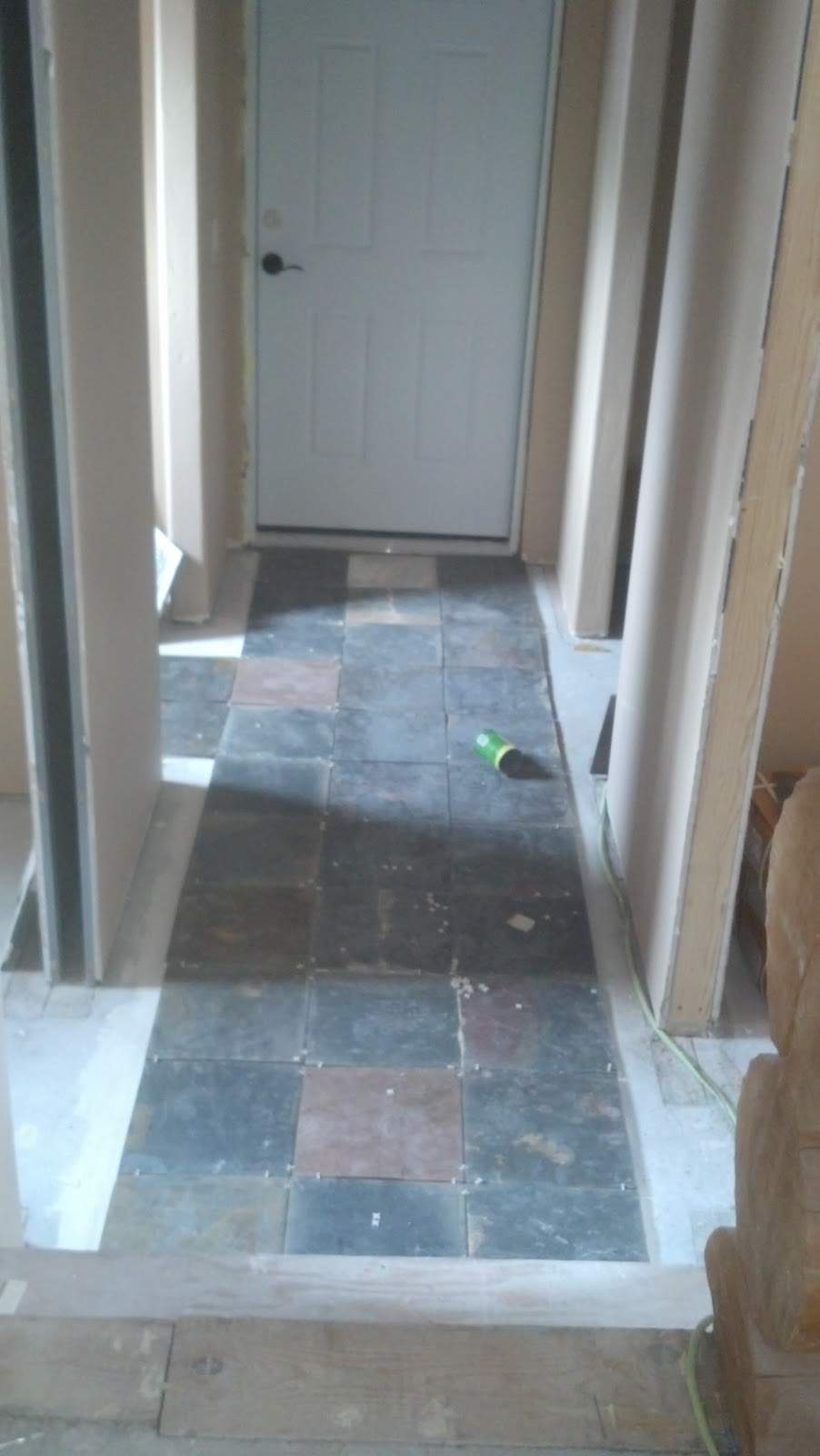 Stannard Log Home Floor Tiles