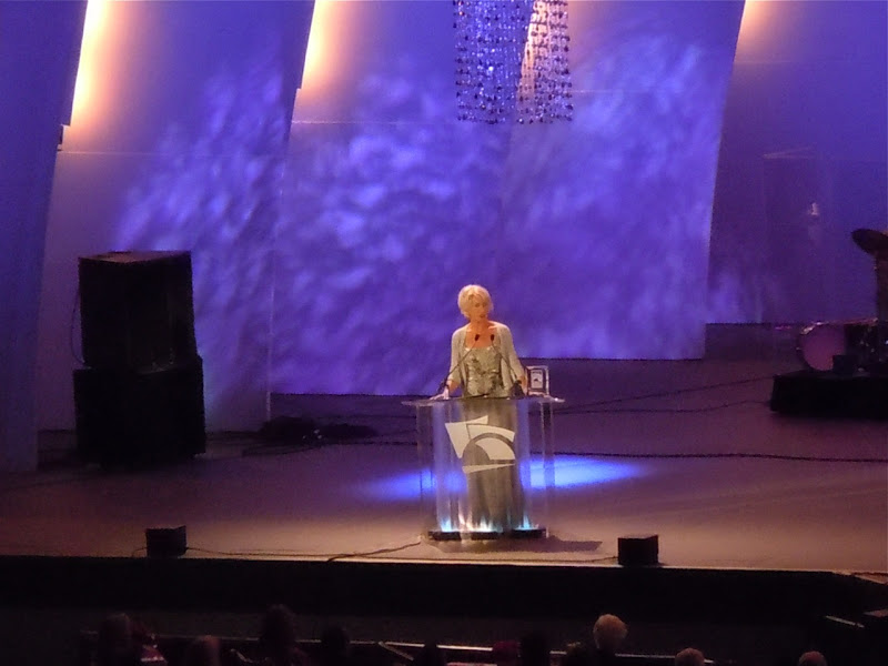 Helen Mirren Hollywood Bowl opening night 2011