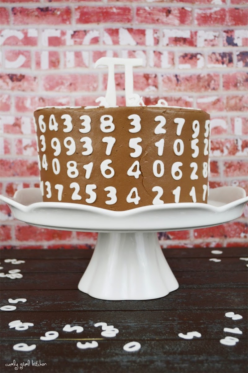 Curly Girl Kitchen Pi Day Cake