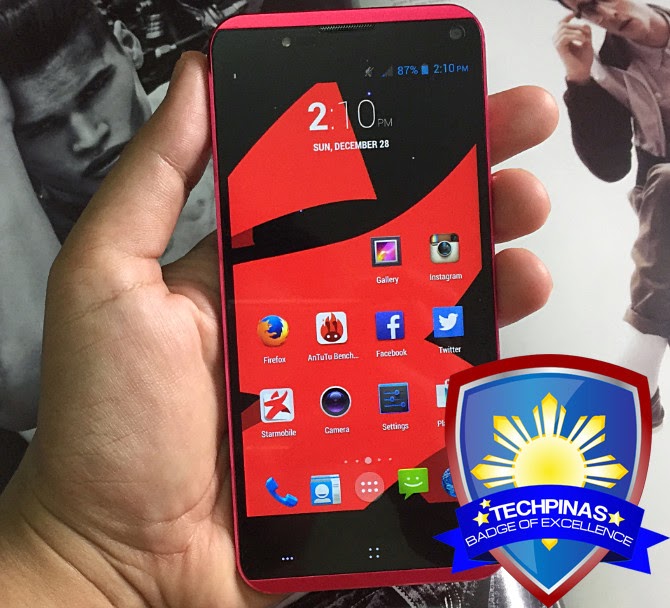 Starmobile Octa, TechPinas Badge of Excellence