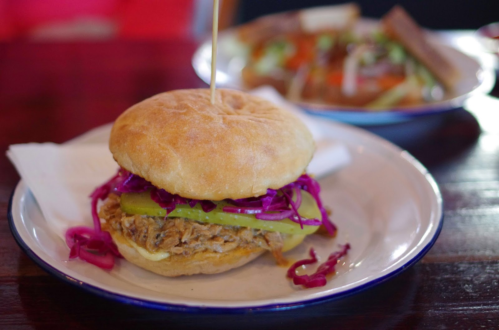 Photograph of a burger Photograph of a burger