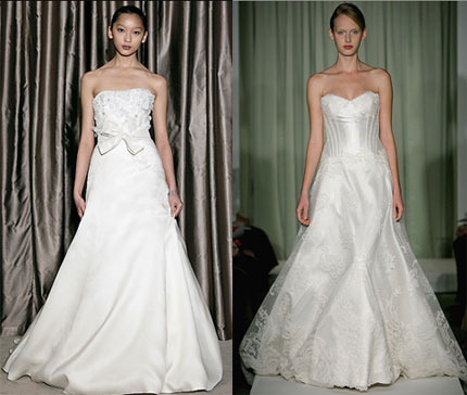 Celebrity Gowns on Bridal Dresses  Celebrity Designer Wedding Dresses