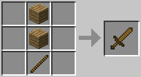 Minecraft: crafting