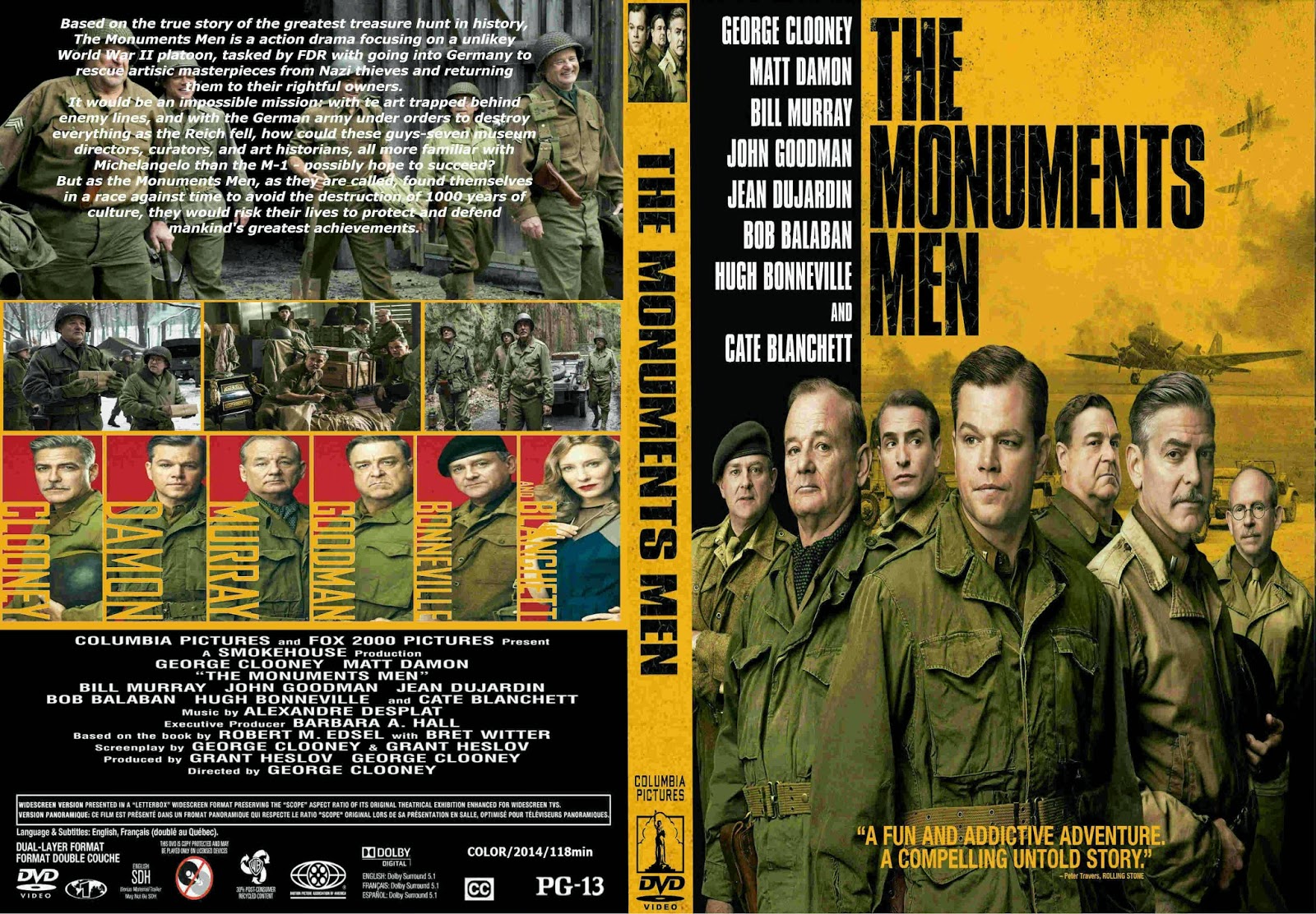The Monuments Men Official Trailer #3 HD 2014 - YouTube