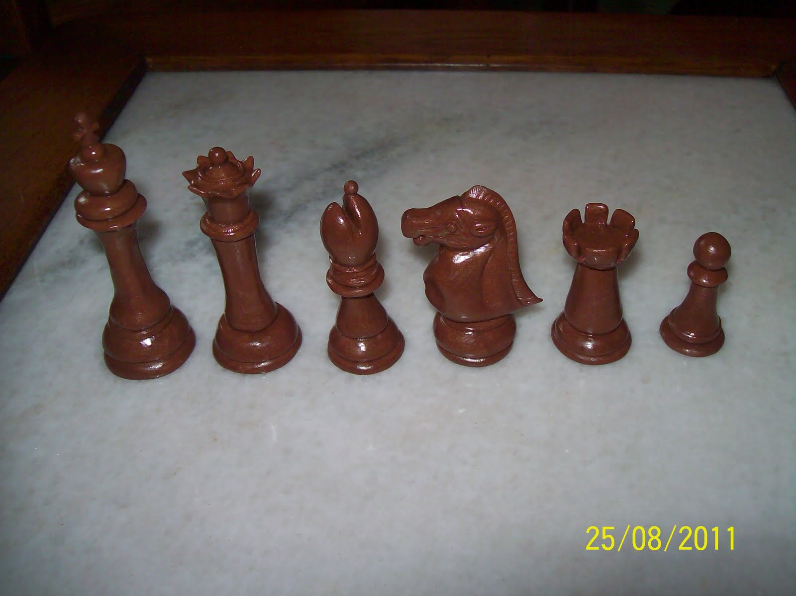 Claystationyong Chess Set Make With Polymer Clay