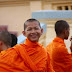 Photo of Young Cambodian Monk Smile at Camera